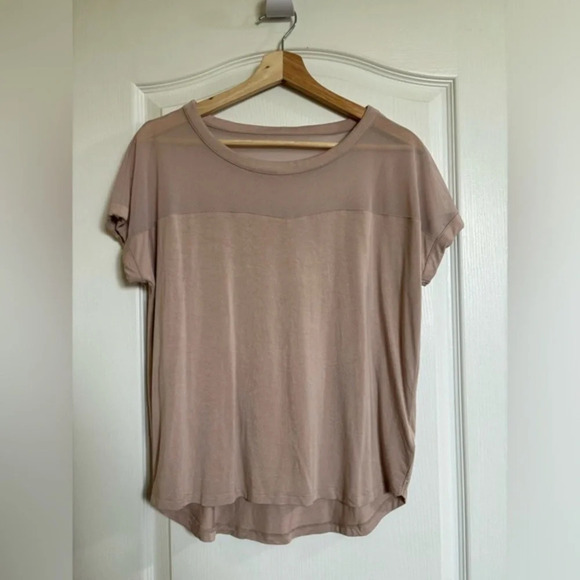 TAHARI Mesh  Top T-Shirt - Picture 1 of 4